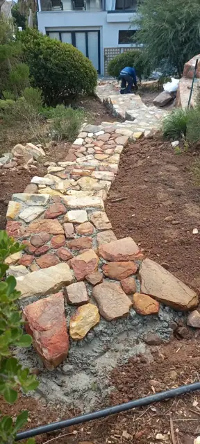 Stonework project by I.B.S Construction in Cape Town