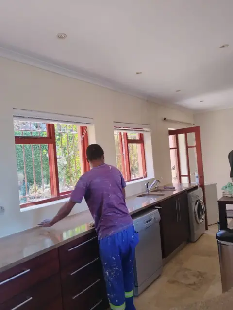 Fitting kitchen cabinetry and counters