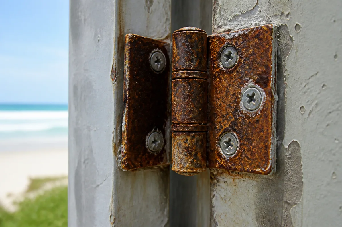 handyman Milnerton replacing hardware corroded by coastal salt air