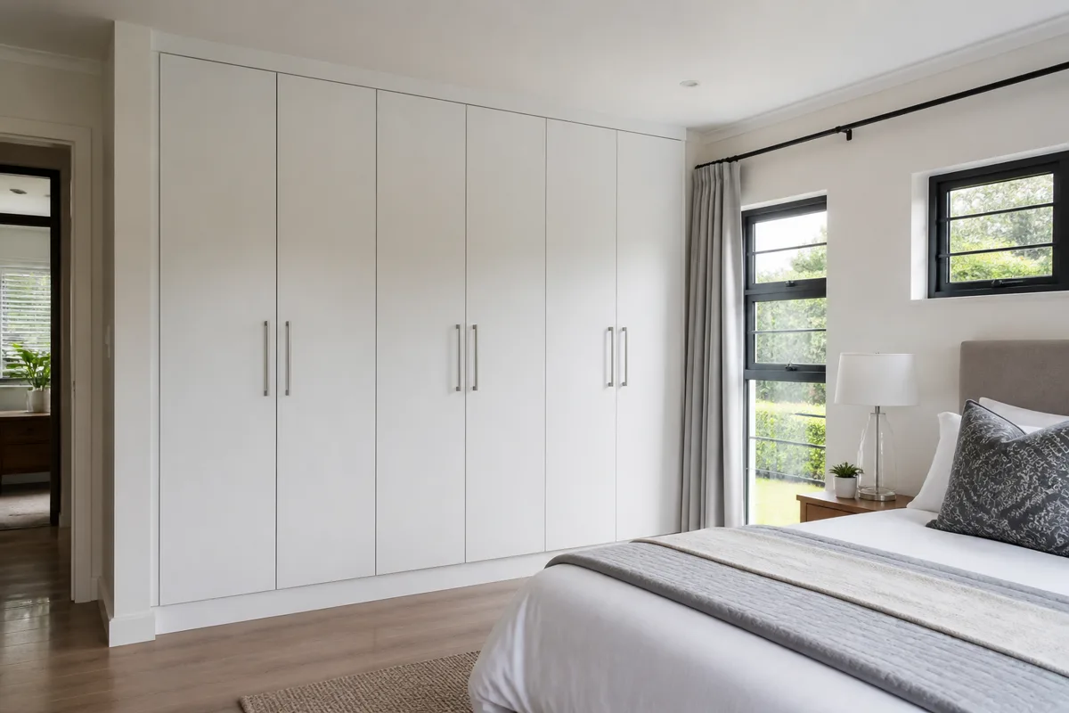 built in cupboards bedroom fitted floor to ceiling