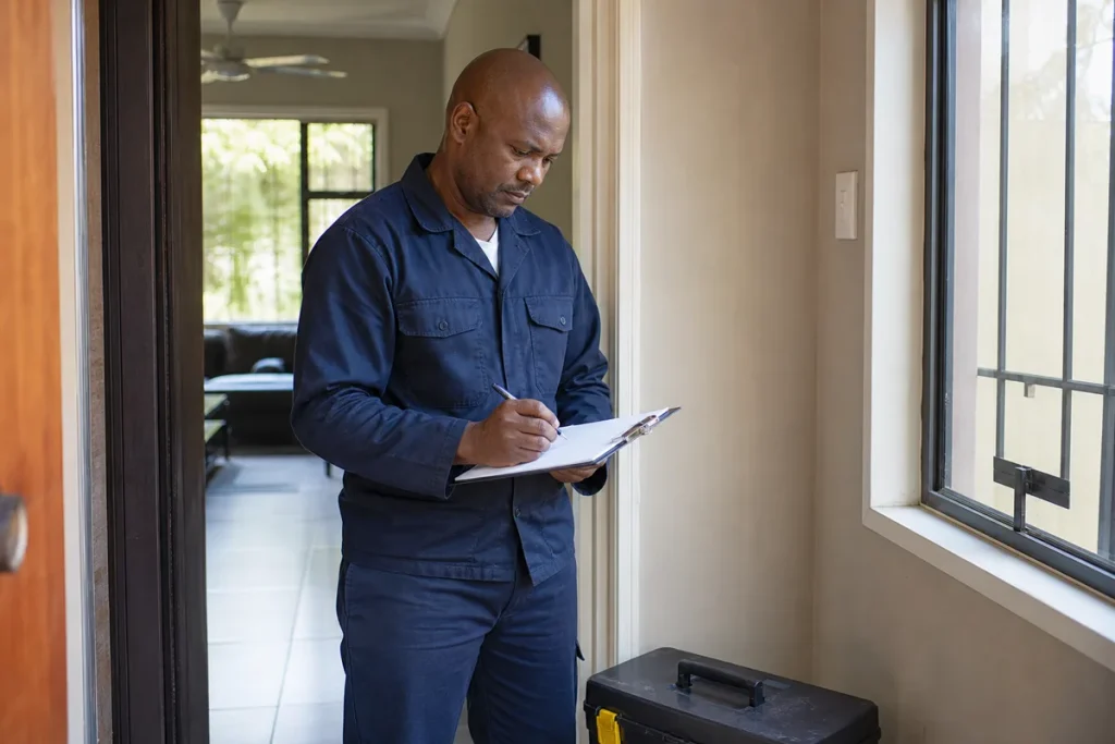 handyman rates quoted in writing before work starts