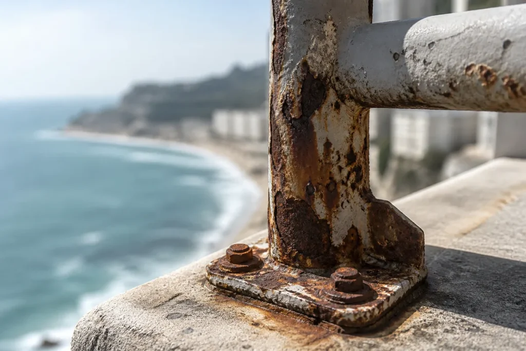 handyman Sea Point replacing corroded balcony fixings